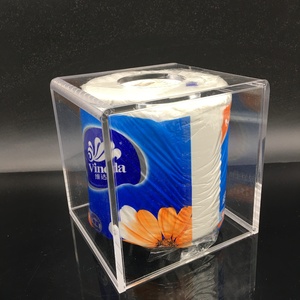 亞克力紙巾盒家用客廳茶几簡約餐巾紙盒北歐風ins透明高檔紙抽盒