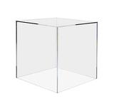 Acrylic box customized high transparent dust cover display box plexiglass plastic plate DIY box 