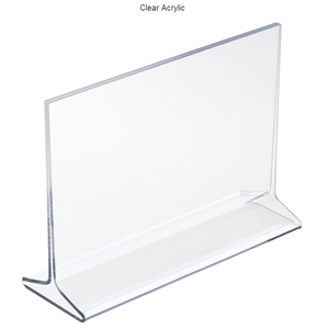 A4 paper label table pull-out transparent photo frame price plate acrylic table card table plate T-t